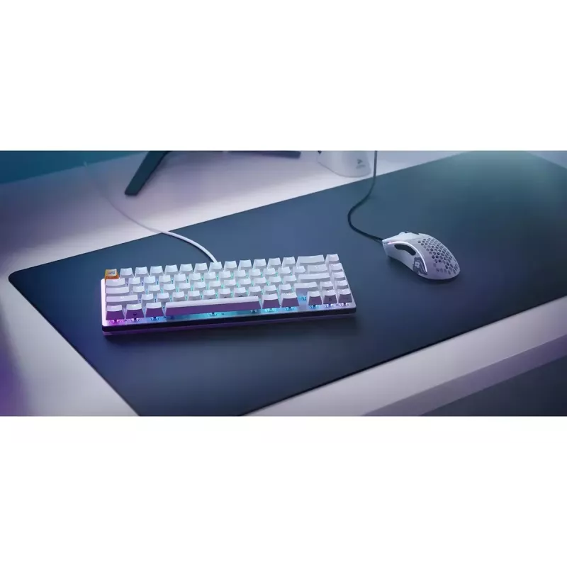 Mechaninė klaviatūra Glorious PC Gaming Race GMMK 2 65% White RGB