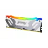 Kingston FURY Renegade DDR5 RGB 48GB (2x24GB) 8400MT/s CL40 CUDIMM Baltas XMP