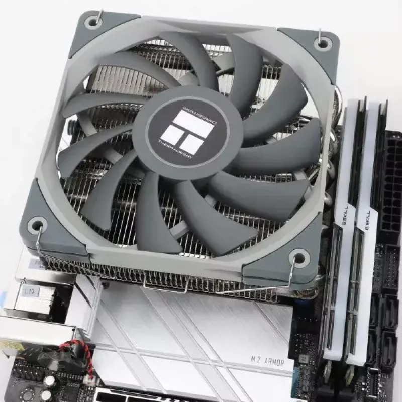 Aušintuvas / radiatorius Thermalright AXP120-X67 12 cm Juodas Pilkas Metalinis