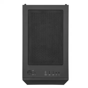 Korpusas Silverstone FARA H1M Micro Tower Juodas