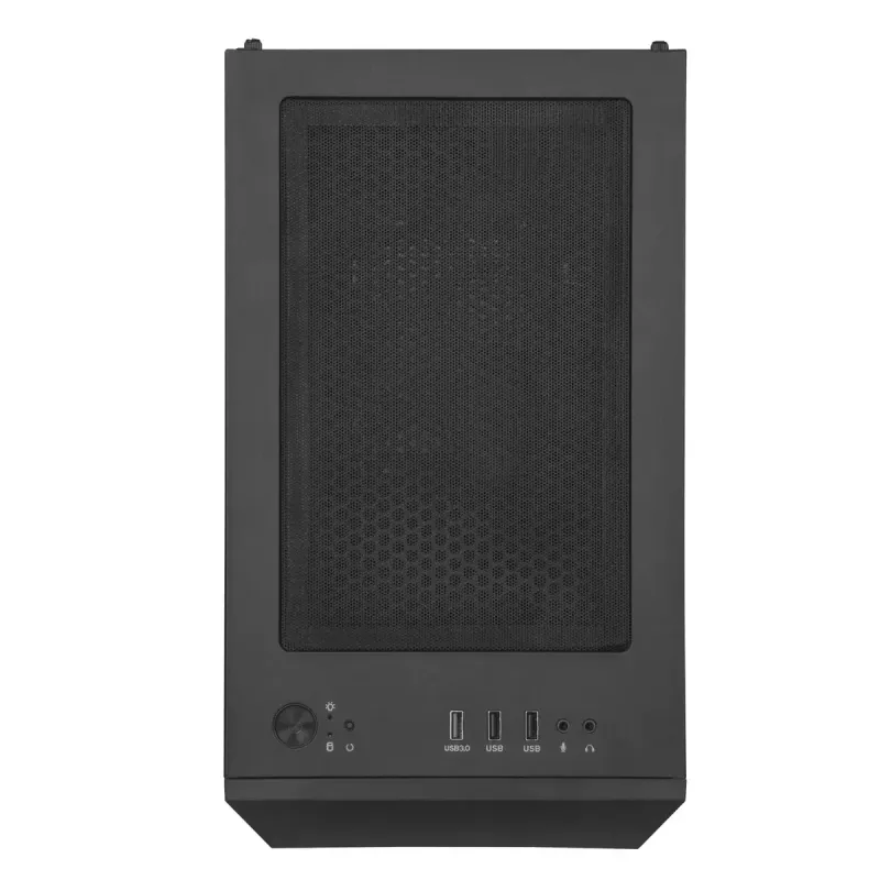 Korpusas Silverstone FARA H1M Micro Tower Juodas