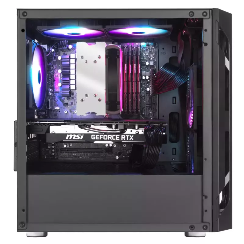 Korpusas Silverstone FARA H1M Micro Tower Juodas