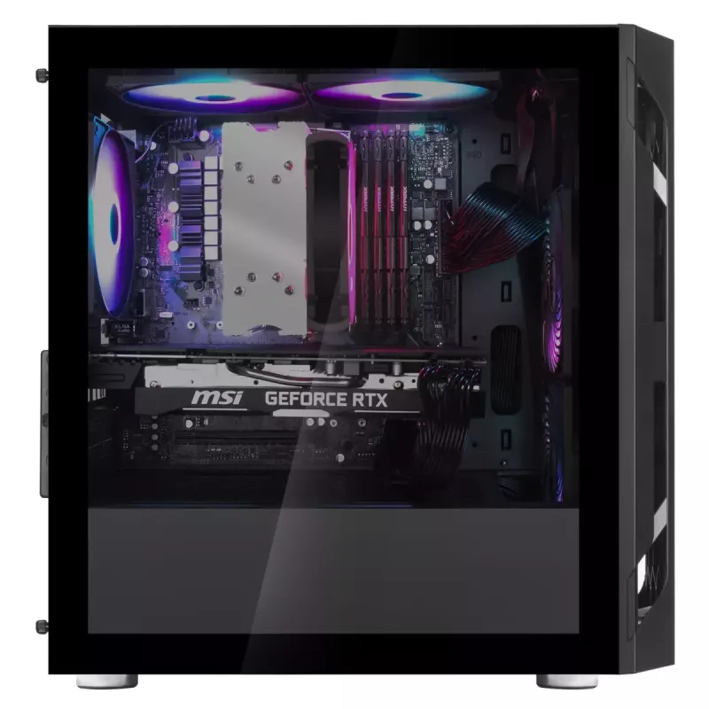 Korpusas Silverstone FARA H1M Micro Tower Juodas