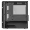 Korpusas Silverstone FARA H1M Micro Tower Juodas