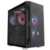 Korpusas Silverstone FARA H1M Micro Tower Juodas