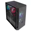Korpusas Silverstone FARA H1M Micro Tower Juodas