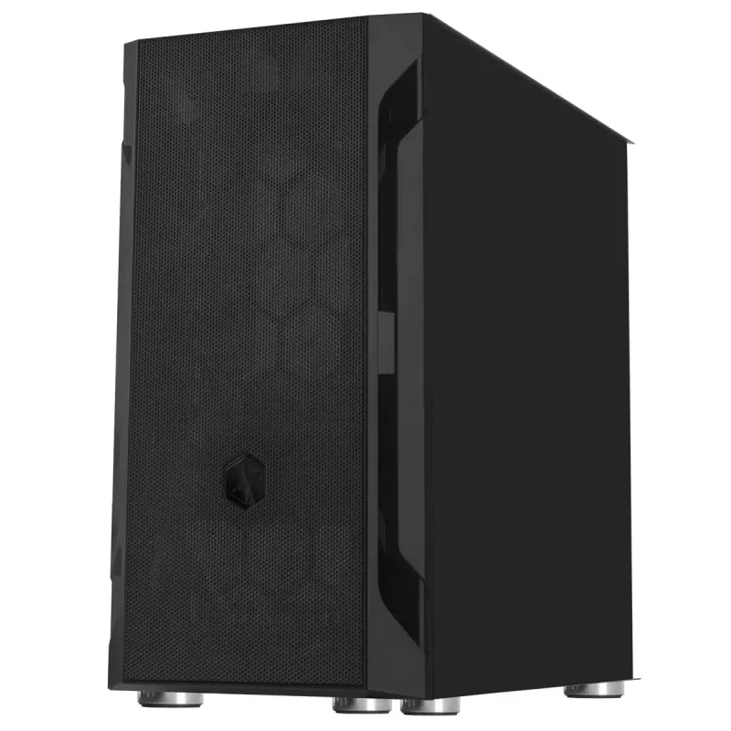 Korpusas Silverstone FARA H1M Micro Tower Juodas