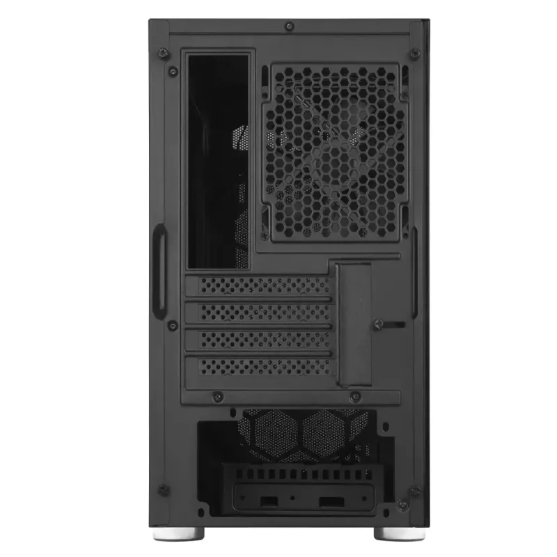 Korpusas Silverstone FARA H1M Micro Tower Juodas