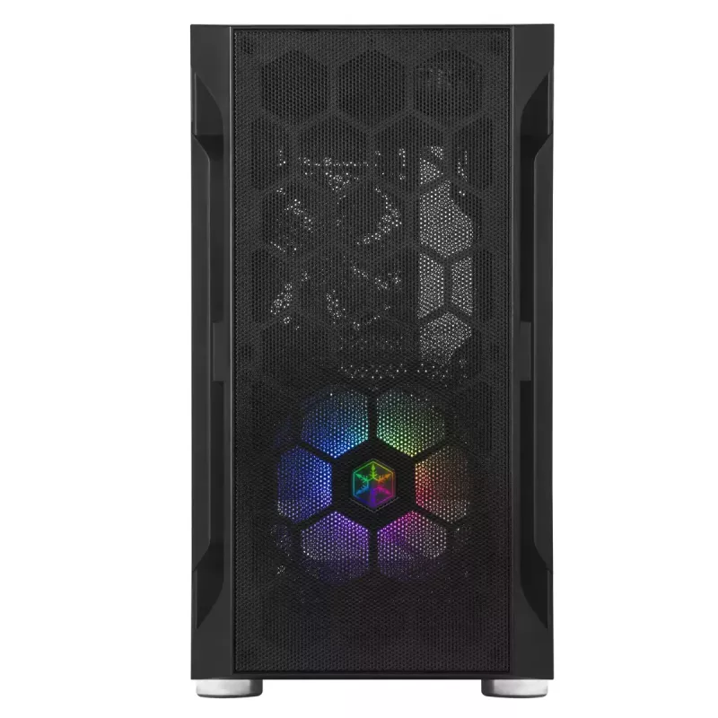 Korpusas Silverstone FARA H1M Micro Tower Juodas