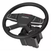 Moza Racing TSW vairas, 400 mm, PC, laidinis ir belaidis, juodas, aliuminis, dirbtinė oda, polimeras, kabelis