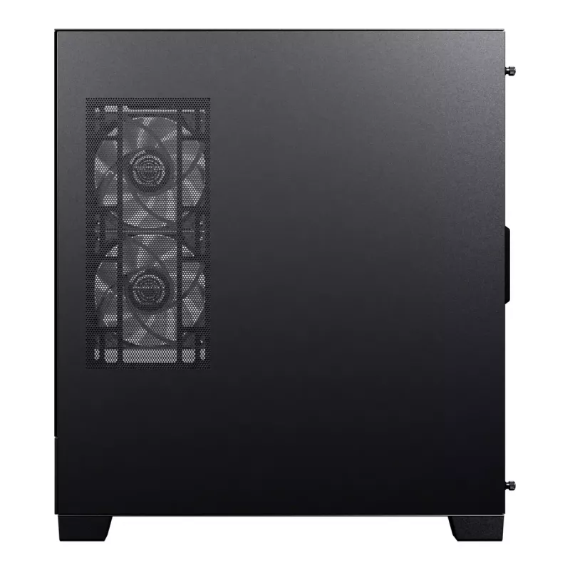Korpusas Phanteks XT View Tower Juodas – Midi bokštas, grūdintas stiklas, RGB, tinka ATX/EATX/Micro-ATX/Mini-ITX, GPU iki 41,5 cm, CPU aušintuvas 184 mm