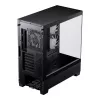 Korpusas Phanteks XT View Tower Juodas – Midi bokštas, grūdintas stiklas, RGB, tinka ATX/EATX/Micro-ATX/Mini-ITX, GPU iki 41,5 cm, CPU aušintuvas 184 mm