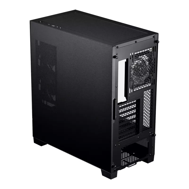 Korpusas Phanteks XT View Tower Juodas – Midi bokštas, grūdintas stiklas, RGB, tinka ATX/EATX/Micro-ATX/Mini-ITX, GPU iki 41,5 cm, CPU aušintuvas 184 mm