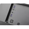 PC korpusas SilverStone GD10 HTPC juodas