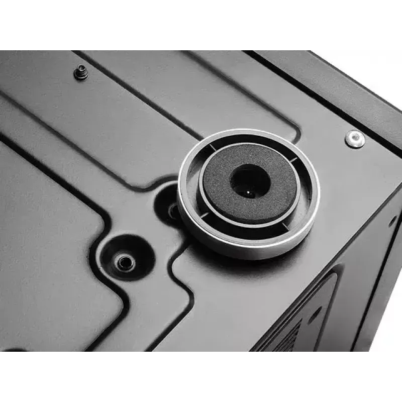 PC korpusas SilverStone GD10 HTPC juodas