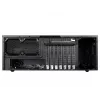 PC korpusas SilverStone GD10 HTPC juodas