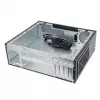 Korpusas SilverStone MILO 11 SST-ML11B plonas Micro-ATX staliniam kompiuteriui