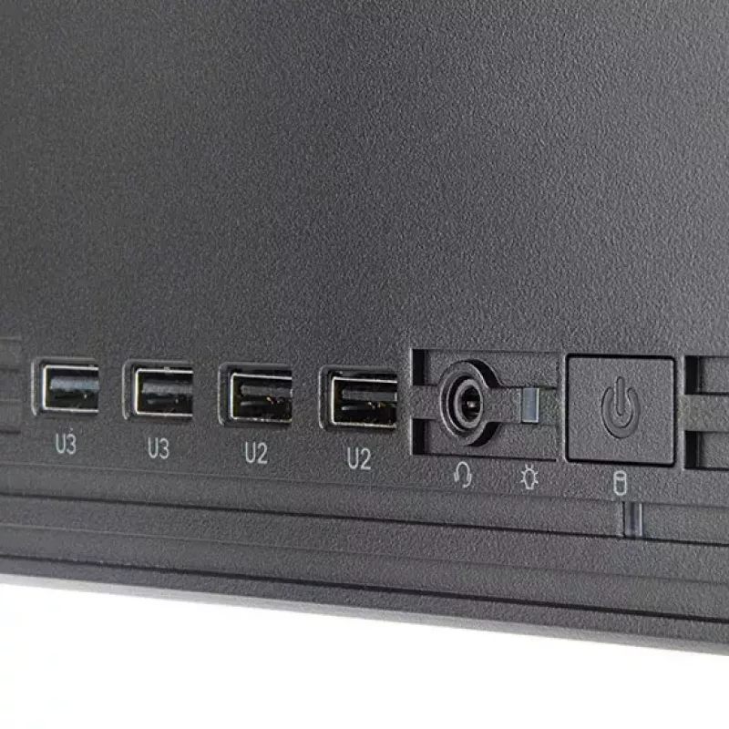 Korpusas SilverStone MILO 11 SST-ML11B plonas Micro-ATX staliniam kompiuteriui