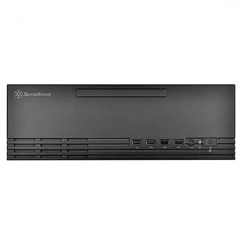 Korpusas SilverStone MILO 11 SST-ML11B plonas Micro-ATX staliniam kompiuteriui