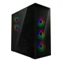 ARCTIC Xtender VG (Juoda) Premium E-ATX kompiuterio korpusas su vertikaliu GPU montavimu