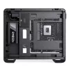 Korpusas Jonsbo U4 Mini Mini Tower Juodas