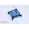 Vandens blokas procesoriui Alphacool Core 1 LT Aurora Acrylic Copper Nickel Black Transparent