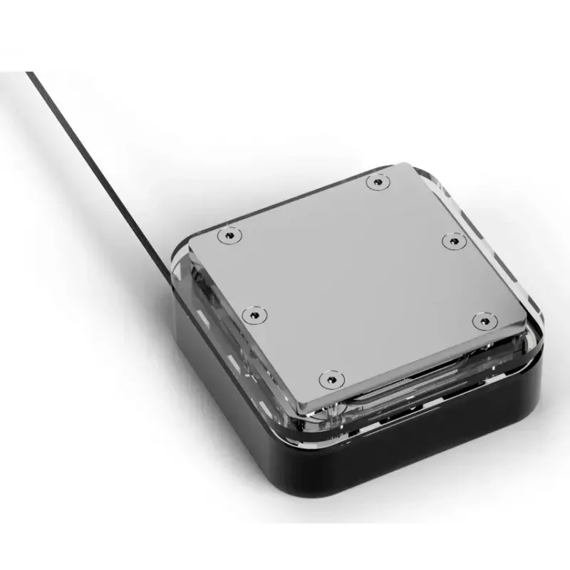 Vandens blokas procesoriui Alphacool Core 1 LT Aurora Acrylic Copper Nickel Black Transparent