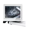 ASUS ROG RYUJIN III 360 ARGB EXTREME WHT Skysčio aušintuvas procesoriui 360 mm 3x120 mm Baltas