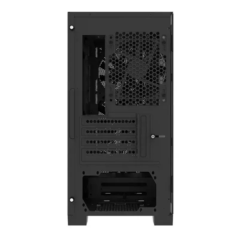 PC korpusas Montech AIR 100 ARGB Mini Tower juodas