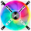 CORSAIR ventiliatorius QL140 RGB 140 mm baltas