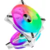 CORSAIR ventiliatorius QL140 RGB 140 mm baltas