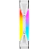 CORSAIR ventiliatorius QL140 RGB 140 mm baltas