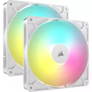 Corsair RS140 ARGB Dual Pack kompiuterio korpuso ventiliatoriai, 140 mm, balti, CO-9050187-WW