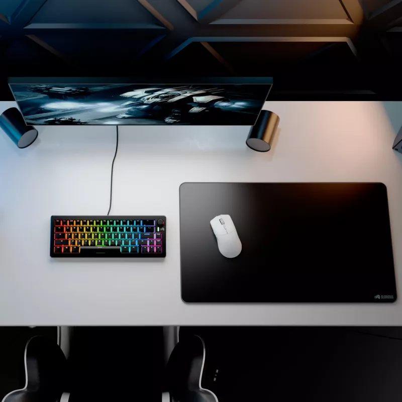 Pelėdė Kilimėlis Glorious Gaming Glorious Mouse Pad 2 XL Extended Stitched Juodas