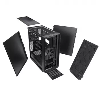 PC korpusas Fractal Design Meshify C Midi Tower juodas