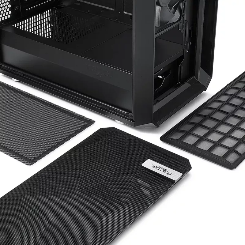 PC korpusas Fractal Design Meshify C Midi Tower juodas