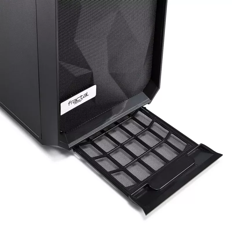 PC korpusas Fractal Design Meshify C Midi Tower juodas