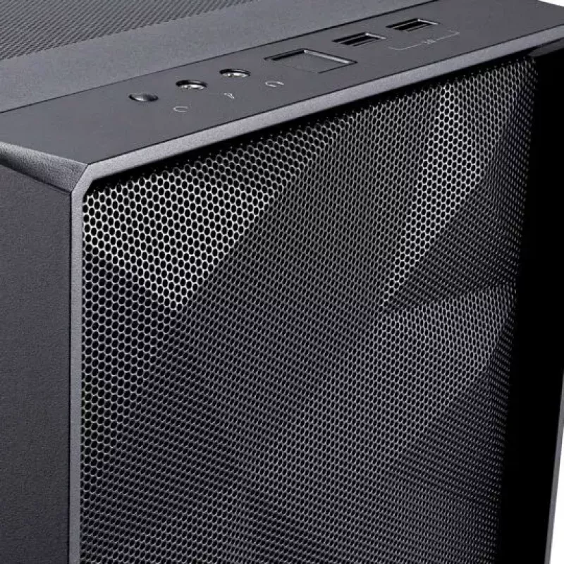 PC korpusas Fractal Design Meshify C Midi Tower juodas