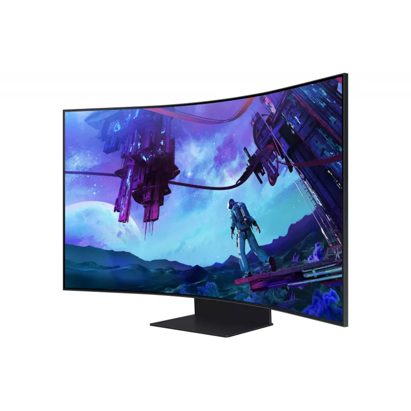 Samsung G97NC monitorius 139,7 cm (55 colių) 3840 x 2160 pikselių 4K Ultra HD LED juodas