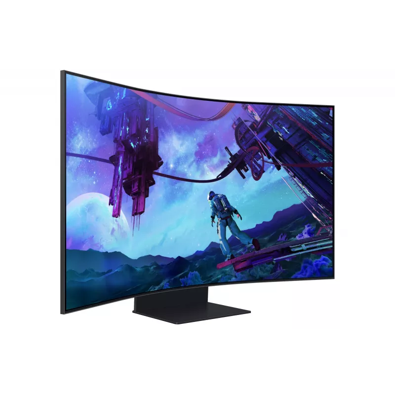 Samsung G97NC monitorius 139,7 cm (55 colių) 3840 x 2160 pikselių 4K Ultra HD LED juodas