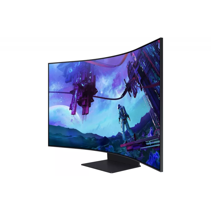 Samsung G97NC monitorius 139,7 cm (55 colių) 3840 x 2160 pikselių 4K Ultra HD LED juodas