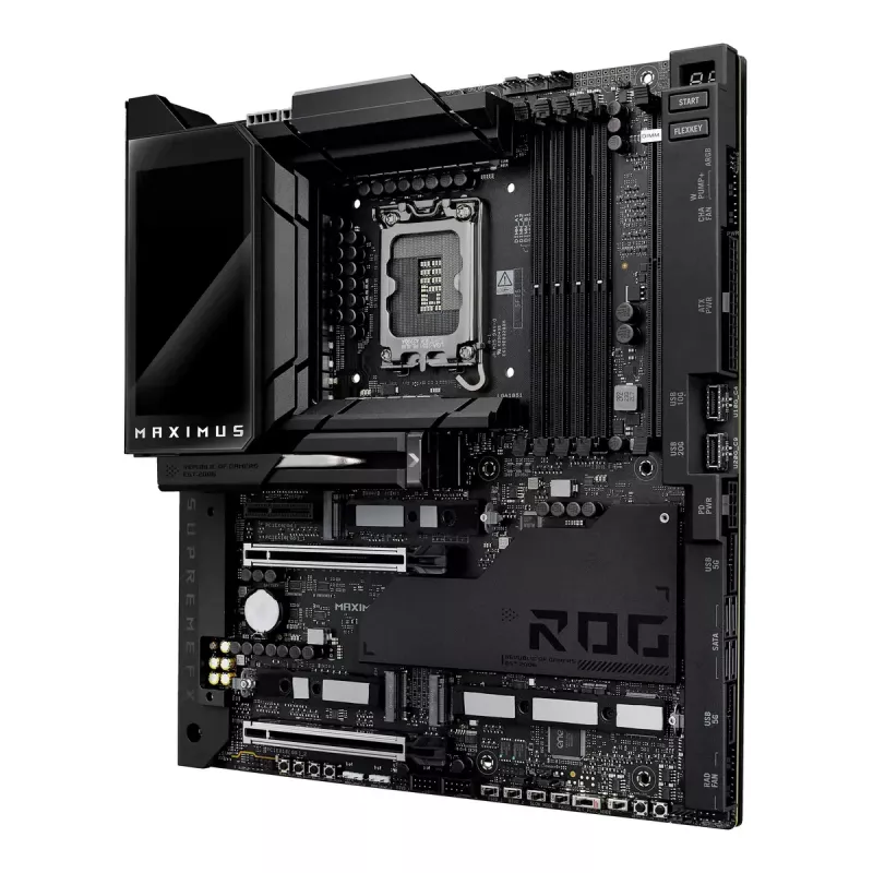 Motininė plokštė ASUS ROG MAXIMUS Z890 EXTREME – Intel Z890, LGA 1851, Extended ATX, DDR5, 4 DIMM, Wi‑Fi 7, 10Gb Ethernet