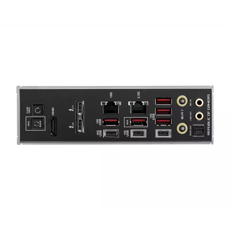 Motininė plokštė ASUS ROG MAXIMUS Z890 EXTREME – Intel Z890, LGA 1851, Extended ATX, DDR5, 4 DIMM, Wi‑Fi 7, 10Gb Ethernet