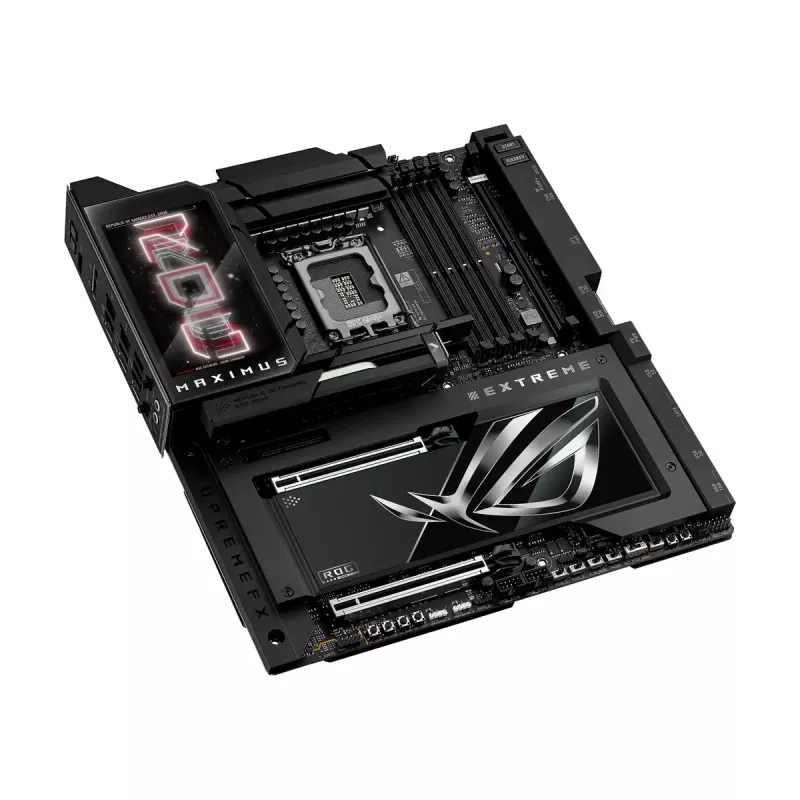 Motininė plokštė ASUS ROG MAXIMUS Z890 EXTREME – Intel Z890, LGA 1851, Extended ATX, DDR5, 4 DIMM, Wi‑Fi 7, 10Gb Ethernet