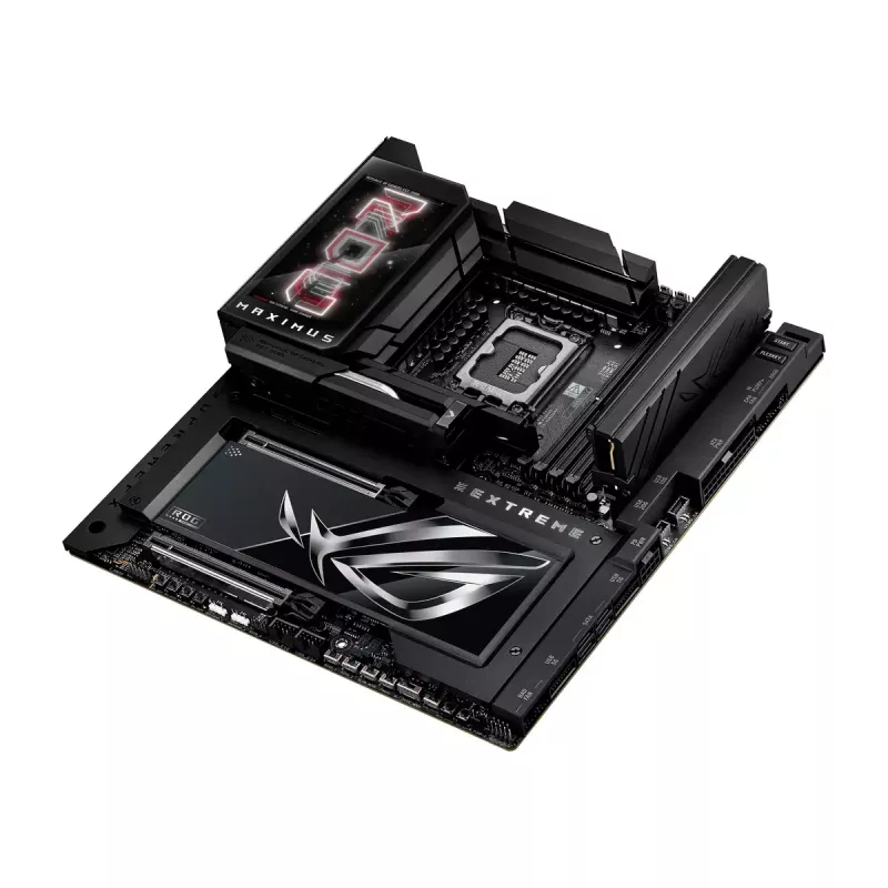 Motininė plokštė ASUS ROG MAXIMUS Z890 EXTREME – Intel Z890, LGA 1851, Extended ATX, DDR5, 4 DIMM, Wi‑Fi 7, 10Gb Ethernet