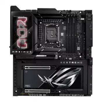 Motininė plokštė ASUS ROG MAXIMUS Z890 EXTREME – Intel Z890, LGA 1851, Extended ATX, DDR5, 4 DIMM, Wi‑Fi 7, 10Gb Ethernet