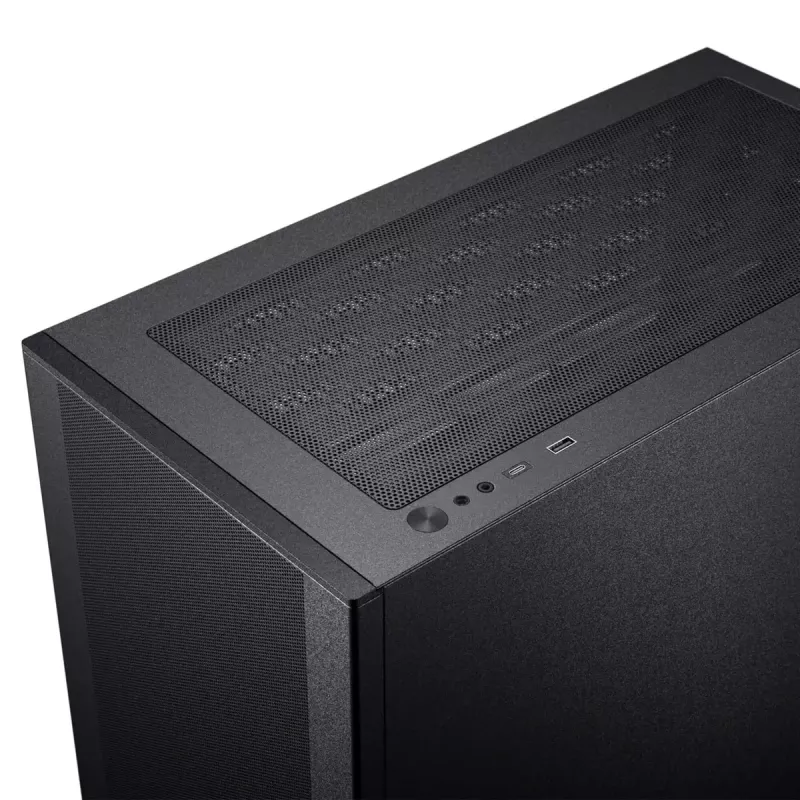 PC korpusas PHANTEKS XT Pro Ultra Midi Tower Juodas — ATX/EATX, Grūdintas stiklas, 2x3,5 colio + 5x2,5 colio, USB-C