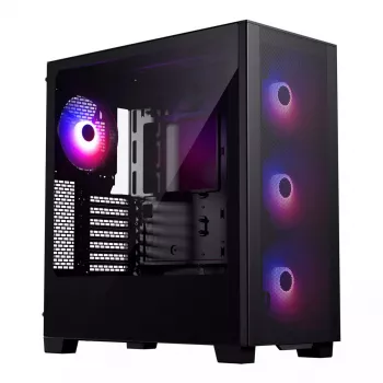 PC korpusas PHANTEKS XT Pro Ultra Midi Tower Juodas — ATX/EATX, Grūdintas stiklas, 2x3,5 colio + 5x2,5 colio, USB-C