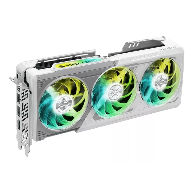 ASRock vaizdo plokštė Radeon RX 9070 Steel Legend 16GB OC 16GB GDDR6 1x HDMI 3x DisplayPort 2.1a