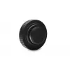 Kištukas EKWB EK-Quantum Torque — Žalvaris, Juodas/Sidabrinis, Ø 23 mm, Aukštis 5,5 mm